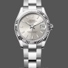 Replique Femmes Rolex Datejust 31mm Or blanc Cadran argenté m278274 0011 Cadran argenté Femmes