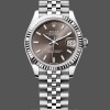 Replique Rolex Day Date 36-118139 0053, or blanc, cadran diamant rhodié, unisexe