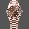Replique Rolex Datejust 31mm Cadran Chocolat Diamant pour Femme m278275 0010 Cadran Chocolat pour Femme