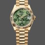 Replique Hommes - Rolex Daytona-PVD Ceramic Bezel, GET Best Edition, Green Rubber Strap Skeleton Dial