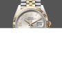 Replique Rolex Datejust 36mm Unisex-126233 0031-Argent Cadran chiffres romains Lunette cannelée Argent