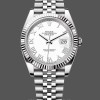 Replique Rolex Datejust 31-m278278 0046, 31mm, or jaune, floral vert olive, vert président, pour femme