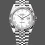 Replique Rolex Datejust 31-m278278 0046, 31mm, or jaune, floral vert olive, vert président, pour femme