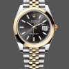 Replique Hommes Rolex Datejust 41mm Black Dial Jubilee Bracelet Hommes - M126303 0014 Black Dial