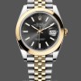 Replique Hommes Rolex Datejust 41mm Black Dial Jubilee Bracelet Hommes - M126303 0014 Black Dial