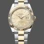 Replique Rolex Datejust 31-m278381RBR 0032, or rose, argent Motif floral Cadran diamant, lunette diamant, pour femme