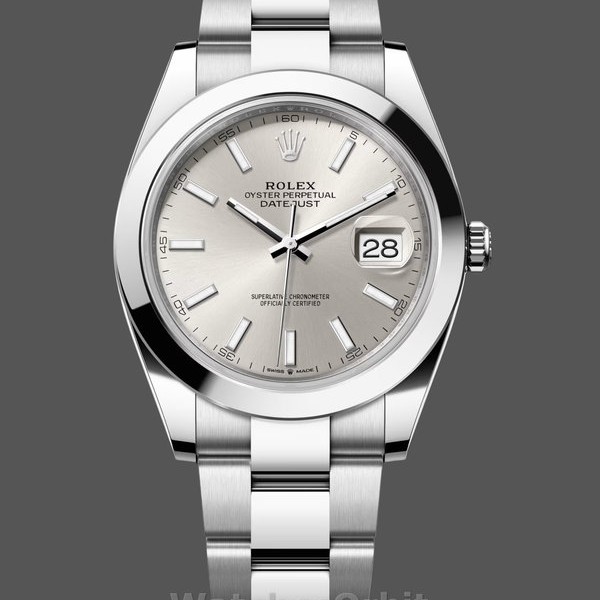 Replique Hommes - Rolex Datejust 41-126300 0003, Cadran argenté, Hommes Cadran argenté