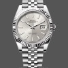 Replique Hommes - Rolex Datejust 41-126334 0004, Acier inoxydable, Cadran indexé argent, Jubilee, Cadran argenté Hommes