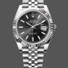 Replique Hommes - Rolex Datejust 41-126333 0017, acier et or jaune, cadran diamant MOP blanc, Oyster MOP