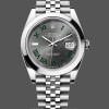 Replique Hommes - Rolex Datejust 41-m126300 0014, acier, cadran romain ardoise, cadran gris jubilé