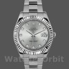 Replique Hommes Rolex Datejust II 41mm Hommes-116334-Silver Diamond Dial Silver Diamond