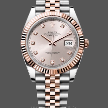 Replique Hommes - Rolex Datejust-m126331 0008, 41mm, Sundust Diamond Jubilee, Sundust Diamond Dial