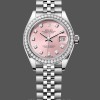 Replique Rolex Datejust 28mm Femme-m279384rbr 0003-acier et or blanc-cadran rose Cadran rose