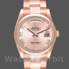 Replique Rolex Day-Date 36mm Unisex-118205-Rose Gold-Pink Dial Pink unisexe