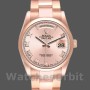 Replique Rolex Day-Date 36mm Unisex-118205-Rose Gold-Pink Dial Pink unisexe