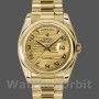 Replique Rolex Day-Date 36mm Unisex-118208-Arabic Numeral Wave-Champagne Cadran Champagne