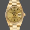 Replique Rolex Day-Date 36mm Unisex-118208-Cadran champagne-Index or-or jaune Champagne