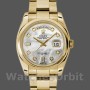 Replique Rolex Day-Date 36mm Unisex-118208-Mother of Pearl-Diamond Dial MOP