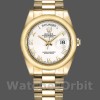 Replique Rolex Day-Date 36mm Unisex-118208-Mother of Pearl-Cadran à chiffres romains MOP