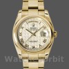 Replique Rolex Day-Date 36mm Unisex-118208-Roman Numeral Pyramid-Ivory Dial Ivoire