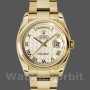 Replique Rolex Day-Date 36mm Unisex-118208-Roman Numeral Pyramid-Ivory Dial Ivoire
