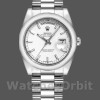 Replique Rolex Day-Date 36mm Unisex-118209-Bracelet d'huître-Cadran blanc Blanc<br />