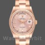 Replique Rolex Day-Date 36mm Femme-118235-Everose Gold-Pink Diamond Dial Pink pour Femme