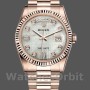 Replique Rolex Day-Date 36mm Unisex-118235-Mother of Pearl Dial MOP