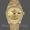 Replique Rolex Day-Date 36mm Unisex-118238-Champagne Cadran-Arabic Numeral Champagne