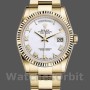 Replique Rolex Day-Date 36mm Unisex-118238-White Cadran chiffres romains blanc<br />