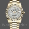 Replique Rolex Day-Date 36mm Unisex-118238-Or jaune-Diamant Cadran Météorite Météorite<br />