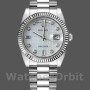 Replique Rolex Day-Date 36mm Unisex-118239-MOP-Cadran blanc-Nucléaire cannelé MOP pour unisexe