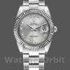 Replique Rolex Day-Date 36mm Unisex-118239-Rhodium Cadran romain Rhodium