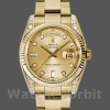 Replique Rolex Day-Date 36mm Unisex-118338-Champagne Cadran Diamants Champagne
