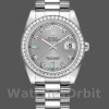 Replique Rolex Day-Date 36mm Unisex-118346-Rhodium Grey Dial Rhodium Grey