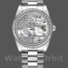 Replique Rolex Day-Date 36mm Unisexe-118346-Cadran blanc MOP MOP pour unisexe