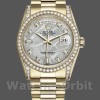 Replique Rolex Day-Date 36mm Unisex-118388-Or jaune-Diamant Cadran Météorite Météorite<br />