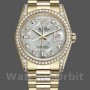 Replique Rolex Day-Date 36mm Unisex-118388-Or jaune-Diamant Cadran Météorite Météorite<br />