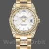 Replique Rolex Day-Date 36mm Unisex-118388-Or jaune Cadran blanc Blanc<br />