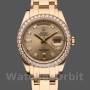 Replique Hommes Rolex Day-Date-18948, 39mm, Champagne Cadran diamanté, Special Edition, Hommes Champagne