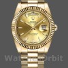 Replique Hommes - Rolex Day-Date-218238, 41mm, or jaune, cadran index champagne, Hommes Champagne