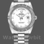 Replique Hommes - Rolex Day-Date-218239, 41mm, or blanc, cadran chiffres romains blancs, Hommes Blancs