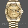 Replique Hommes - Rolex Day-Date-218348, 41mm, Champagne Cadran romain, Hommes Champagne