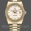 Replique Hommes - Rolex Day-Date-218348, 41mm, cercle concentrique, cadran ivoire, Hommes Ivoire