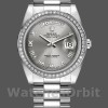 Replique Hommes - Rolex Day-Date-218349, 41mm, cadran gris rhodium, Hommes Gris