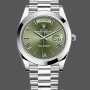 Replique Hommes - Rolex Day Date 40-228236, cadran vert, vert