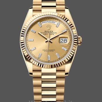 Replique Rolex Datejust 36-m126284RBR 0017 unisexe, 36 mm, acier inoxydable, blanc Jubilé romain, blanc
