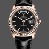 Replique Rolex Day Date 36-m128239 0069 unisexe, or blanc, cadran bleu diamant, bleu