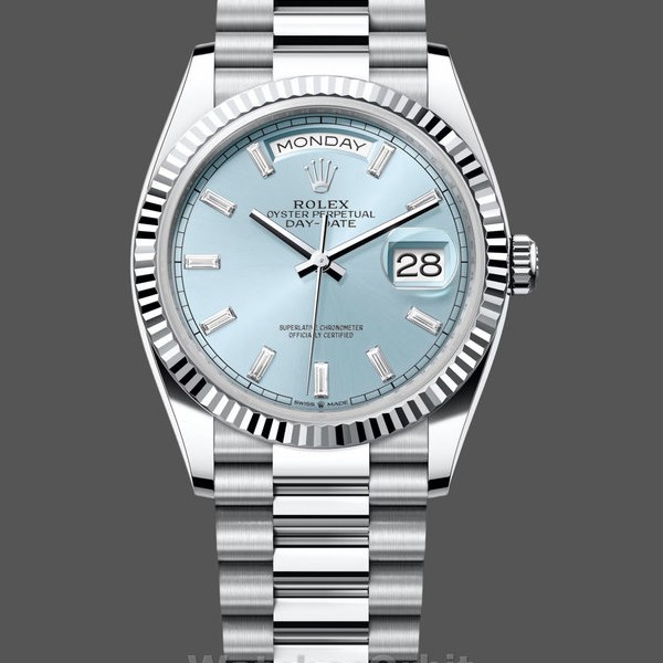 Replique Rolex Datejust 31-m278278 0046, 31mm, or jaune, floral vert olive, vert président, pour femme