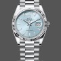 Replique Rolex Datejust 31-m278278 0046, 31mm, or jaune, floral vert olive, vert président, pour femme